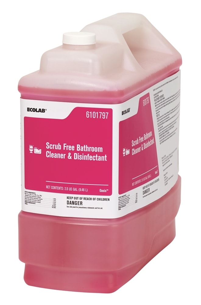 GuestSupply US | Ecolab® Scrub Free Bathroom Cleaner and